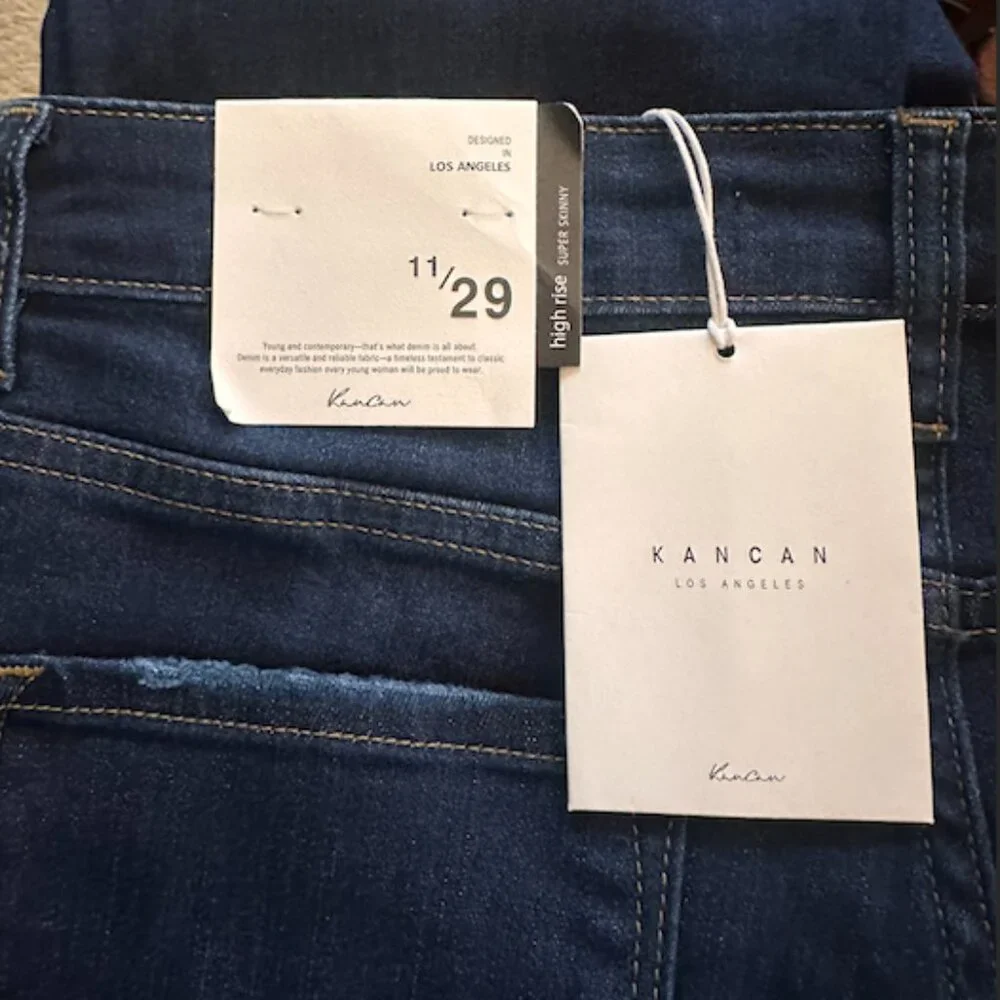 KanCan Hallie Ultra High Rise Super Skinny Jeans - Picture 5 of 5
